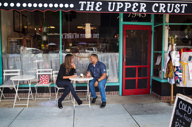 Upper Crust couple
