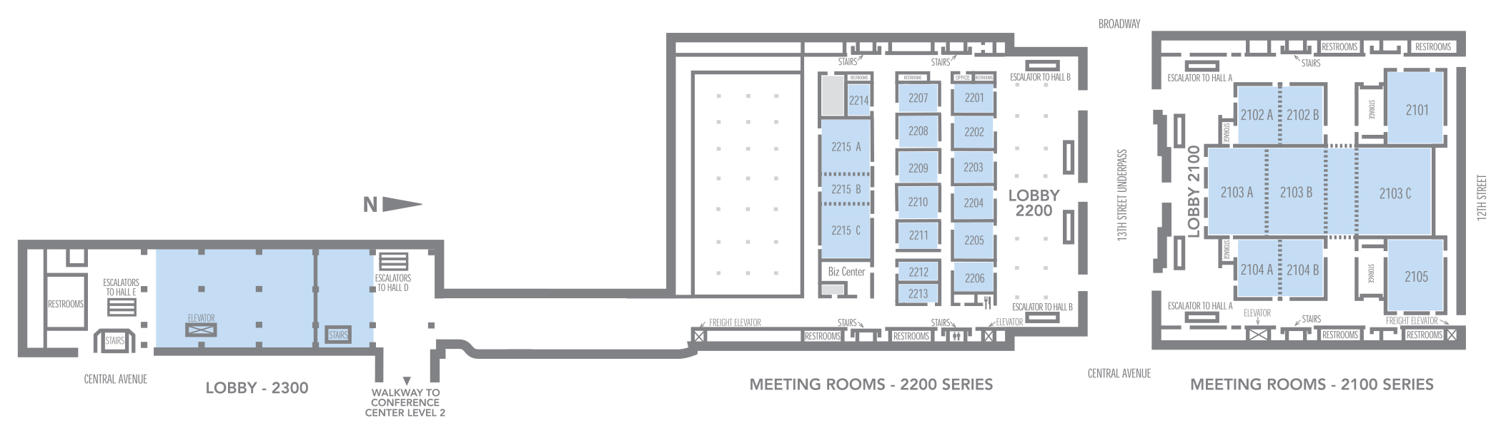 Convention Center Meeting Rooms
