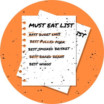 Barbecue Bucket List | BBQ Trails Badge